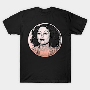 Joan Crawford - Mommie Dearest // Gradients Drawing Artwork T-Shirt